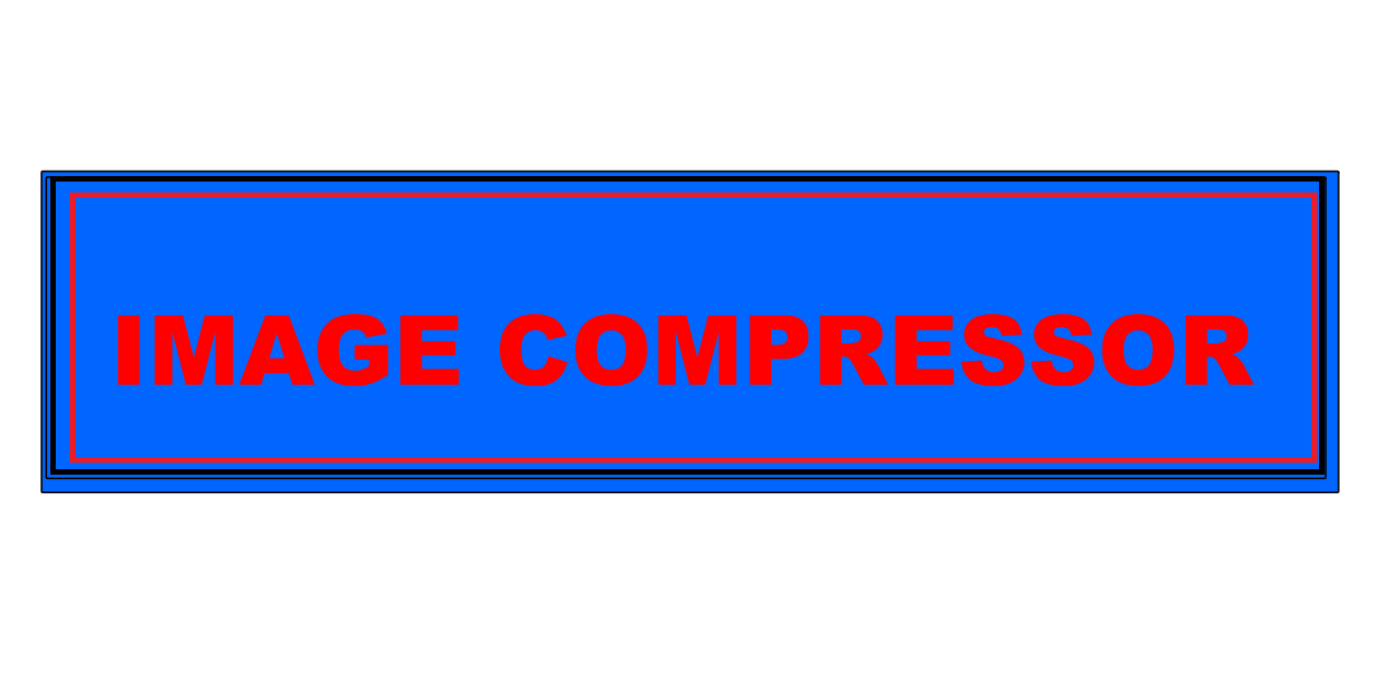 Image compression visual representation